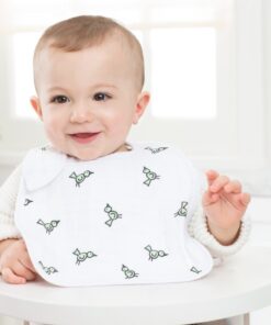 aden + anais 100% Cotton Muslin Snap Bib – Super Absorbent, Soft 3-Layer Baby Bib for Boys & Girls with Adjustable Snap-Closure for Teething, Eating, Drooling, 3-Pack, Jungle Jam 6 61BiKSa3jJL
