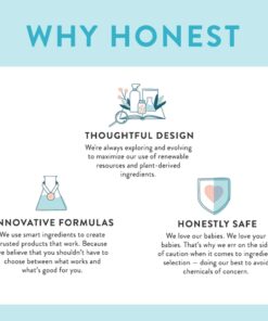 The Honest Company Organic All Purpose Balm | Gentle for Baby | Soothes + Moisturizes | Plant-Based + Hypoallergenic | 3.4 oz All Purpose Balm, 3.4 oz 28 61BlwHTt8sL