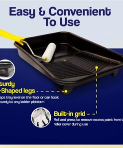 Foampro 309 9 Inch Paint Tray, 9" 1 Pack 9 61BmB1KMy8L