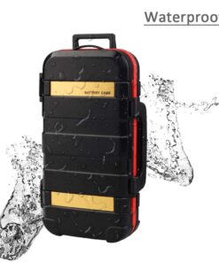 Camera Battery and Memory Card Storage Case, SD CF Memory Cards Holder Case, Waterproof & Shockproof Plastic Tank Organizer for Nikon, Canon Camera Batteries, Good for Outdoor Travel Use 20 61BmKG8w3vL