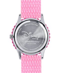 Disney Kids' W000970 Frozen Snow Queen Watch with Pink Nylon Band 10 61Bn5KUZXXL