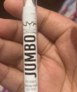 NYX PROFESSIONAL MAKEUP Jumbo Eye Pencil, Blendable Eyeshadow Stick & Eyeliner Pencil - Milk 1 Count (Pack of 1) 37 61BoX7KUOFL
