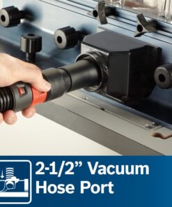 BOSCH RA1171 25-1/2 in. x 15-7/8 in. Benchtop Laminated MDF Top Cabinet Style Router Table with 2 Dust Collection Ports 48 61Bqwn3phlL