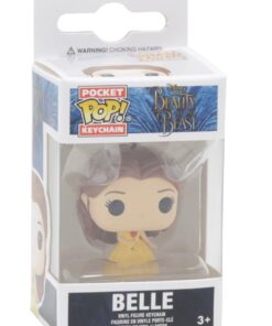 Funko Pop Keychain: Beauty & The Beast Yellow Gown Belle Toy Figure 10 61BrC5pqPL