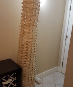 KEVA Structures 200 Wood Building Planks Set - Building Toy Includes 200 Wooden Blocks and Idea Book - Ages 5 and Up 37 61BrMz r2wL