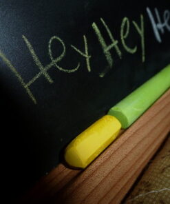 The Board Dudes 17" x 23" Chalk Board with Oak Wood Style Frame 48 61Bsreo5vSL