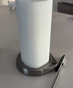 simplehuman Tension Arm Standing Paper Towel Holder, Brushed Stainless Steel Discontinued 16 61Bt5mXJIPL