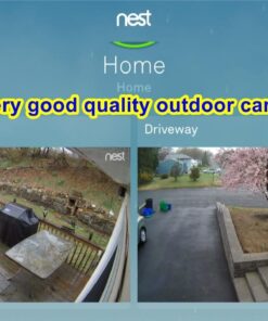 Google Nest Cam Outdoor 2-Pack - 1st Generation - Weatherproof Outdoor Camera - Surveillance Camera with Night Vision - Control with Your Phone 58 61BxTaPUqgL