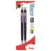 Pentel® Automatic Sharp™ Mechanical Pencils, 0.5 mm, Black, Pack Of 2 2 Count (Pack of 1) 0.5mm 2 61BxdcSpHgL