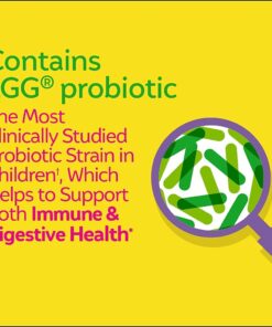 Culturelle Kids Chewable Daily Probiotic for Kids, Ages 3+, 30 Count, #1 Pediatrician-Recommended Brand, Natural Berry Flavored Daily Probiotics for Digestive Health, Oral Care & Immune Support 1 Month Supply 21 61ByczjgrXL