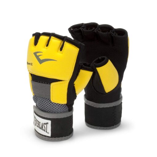 Evergel Handwraps-Black (PR) Medium Yellow