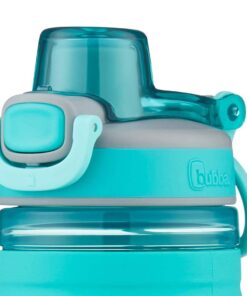 Bubba Flo Kids Water Bottle with Leak-Proof Lid, 16oz Dishwasher Safe Water Bottle for Kids, Impact and Stain-Resistant, Aqua Waters Single 23 61BzsLSQ4pL
