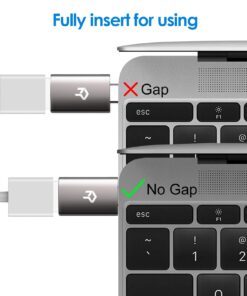 Alternative view of Rankie 2-Pack USB C 3.0 Adapter Hi-Speed USB Type C to USB Type A