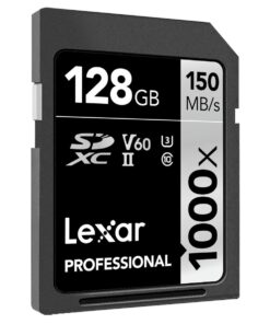 Lexar Professional 1000X 128GB (2-Pack) SDXC Uhs-II Cards 128GB 2 Pack 15 61C0J1jMtIL