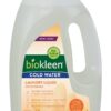 Biokleen Natural Cold Water Laundry Detergent - 128 Loads - Liquid, Concentrated, Eco-Friendly, Non-Toxic, Plant-Based, No Artificial Fragrance or Preservatives Cold Water Citrus 64 Fl Oz (Pack of 1) 21 61C1m1cw6xL