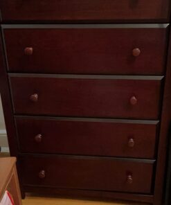 Storkcraft Kenton 5 Drawer Dresser (Espresso) – Dresser for Kids Bedroom, Nursery Dresser Organizer, Chest of Drawers for Bedroom with 5 Drawers, Universal Design for Children’s Bedroom Espresso 5 Drawer Chest 37 61C3KJ7Yt6L