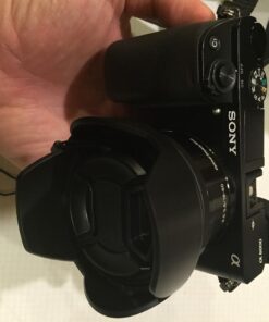 Fotodiox Reversible Lens Hood Kit for E-Mount PZ 16-50mm F3.5-5.6 OSS E-Mount Power Zoom Lens, Reversible Tulip Flower Hood w/Cap 39 61C3wMQGkKL