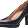 Naturalizer Womens Michelle Classic High Heel Pump 6 Black Leather 12 61C42qF6LzL