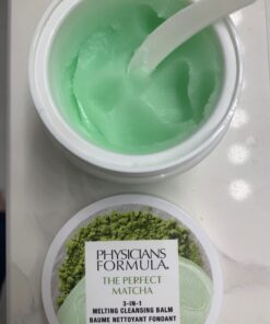 Physicians Formula Face Cleansing Balm The Perfect Matcha 3-in-1 Makeup Remover For Eye, Lip, Or Face, Deeply Cleanses Pores And Removes Impurities, Ultra Nourishing Soothing Treatment 36 61C5I6ClNDL