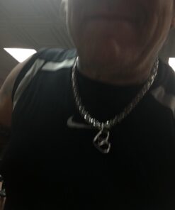 Urban Jewelry Impressive Mechanic Style Men's Necklace Stainless Steel Silver Chain, Width 6mm (19,21,23 Inches) 21.0 Inches 11 61C5JBjULrL