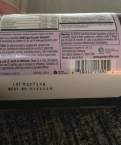 Garden of Life Prenatal Multivitamin for Women with Iron, Folate & Vitamin C and D3 for Neural Development & Probiotics for Immune Support – Vitamin Code – Non-GMO, Gluten-Free, Kosher, 30 Day Supply 90 Count (Pack of 1) 29 61C5jwWxNL 1