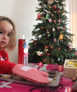 Melissa & Doug Slice and Bake Wooden Cookie Play Food Set - Pretend Cookies And Baking Sheet, Wooden Play Food Set, Toy Baking Set For Kids Ages 3+ 31 61C6XgXy2fL 5