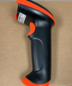 Tera Barcode Scanner Wireless 1D Laser Cordless Barcode Reader with Battery Level Indicator, Versatile 2 in 1 2.4Ghz Wireless and USB 2.0 Wired 1D Orange 25 61C6abxR oL