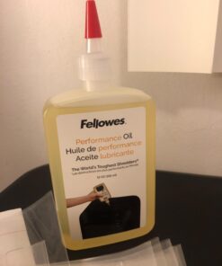 Fellowes Powershred Performance Shredder Oil, 12 oz. Extended Nozzle Bottle (35250) 12 Fl Oz (Pack of 1) 21 61C6oaRRAJL