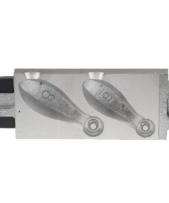 Do-It Bank Sinker Mold Assorted Sinker Sizes Silver/Black
