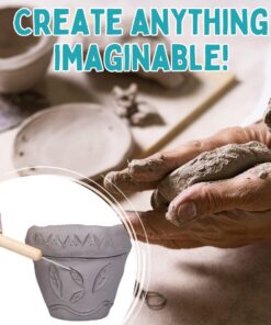 Sculpt Pro Pottery Tool Starter Kit - 15-Piece 26-Tool Beginner's Clay Ceramics Modeling Carving Sculpting Set -Arts and Crafts School Project, w Carrying Case, Birthday Gift for Kids 1 33 61CAfE5xJdL