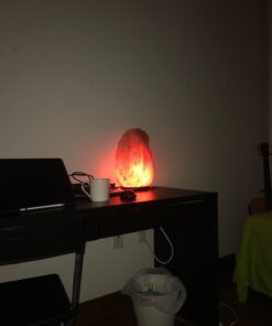 Black Tai Himalayan Salt Lamp 40-50 Lbs Extra Large with FREE CORD! 52 61CCavQDflL