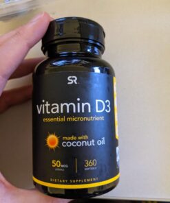 Sports Research Vitamin D3 2000 IU with Coconut MCT Oil - High Potency Vitamin D Supplement for Immune & Bone Support - Non-GMO Verified, Gluten & Soy Free – 50mcg, 360 Liquid Softgels D3 (2,000 IU) 28 61CCc25RRJL