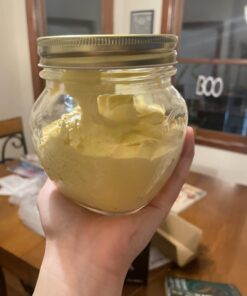 REAL African Shea Butter Pure Raw Unrefined From Ghana"IVORY" 8oz. CONTAINER 8 Ounce (Pack of 1) 31 61CED1l5bOL