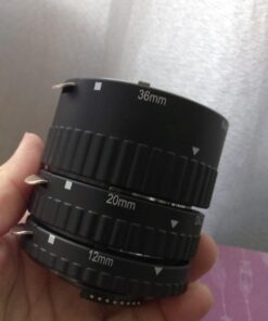 Mcoplus Extnp Auto Focus Macro Extension Tube Set for Nikon AF AF-S DX FX SLR Cameras 61 61CEdhSikL