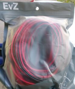 20 Gauge 2Pin Extension Wire, EvZ 20AWG 2 Conductor Parallel Electric Cable Cord for Led Strips Single Color 3528 5050, Red Black, 66ft/20M 66ft / 20M 27 61CFfnatTpL