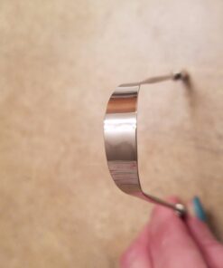 HealthAndYoga(TM) SteloSwipe Tongue Cleaner Scraper - Hygienic Seal-Pack - Surgical Grade Stainless Steel, Non-Synthetic Grip - Sterilizable Metal Tongue Scraper for Adults (1 Pack with Storage Bag) Surgical Steel - 1 Pack 42 61CGtoUlSxL