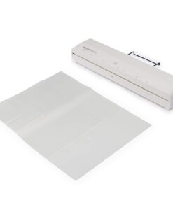 Amazon Basics 12-Inch Thermal Laminator Machine with Rapid Warm-Up (1 min), 20 Assorted Laminating Pouches Included, White 26 61CHZjMm7dL