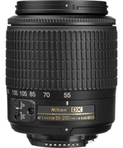 Alternative view of Nikon 55-200mm f4-5.6G ED Auto Focus-S DX Nikkor Zoom Lens - White Box (New)