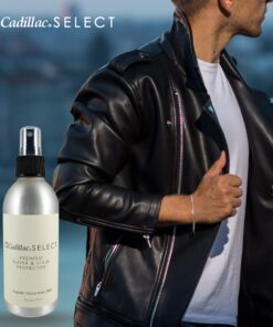 Cadillac Select Premium Water Repellent & Stain Protector Waterproofing Spray Great for use on Suede Shoes, Sheepskin, Nubuck, and Leather Non-aerosol 17 61CLRJW24uL