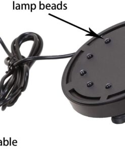 LONDAFISH Aquarium Bubble Light Aquarium Air Stone LED Light Air Pump Bubble Stone Lamp 16 61CMGfgRRML