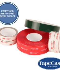 Alternative view of 3M - 1/2-5-4950 VHB 4950 Heavy Duty Mounting Tape - 0.5 in. x 15 ft. Permanent Bonding Tape Roll with Acrylic Foam Core. Tapes and Adhesives