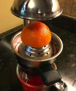 New Star Foodservice 46878 Commercial Citrus Juicer, Enameled Black 59 61CQUrILHVL