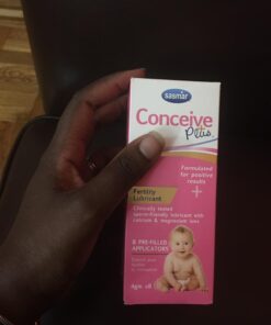 Conceive Plus Fertility Lubricant in Pre-Filled Applicators, Fertility Friendly Lube for Couples Trying to Conceive, One Month Supply with 8 x 4g Applicators 42 61CQujrpj9L