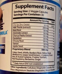 Arazo Nutrition Liver Cleanse Detox & Repair Formula – Milk Thistle Herbal Support Supplement: Silymarin, Beet, Artichoke, Dandelion, Chicory Root 38 61CR3MyiagL