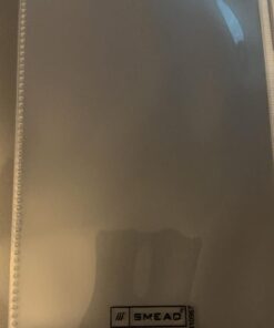 Smead Project Organizer, 24 Pockets, Grey with Assorted Bright Tabs, Tear Resistant Poly Material, 1/3-Cut Tabs, Letter Size (89206) 24 Pocket Yellow, Pink, Lime, Blue, Purple 27 61CRVz1fIEL