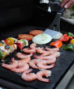 Alternative view of Grill IT, The Original BBQ Grill & Baking Mat - Set of 2 Durable Nonstick Sheets - For Grilling, Barbecue, Cooking - Dishwasher Safe - 15.75" x 13"