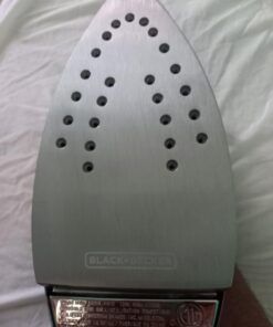 BLACK+DECKER F67E-T Textile Iron, Standard 33 61CU1mto6qL