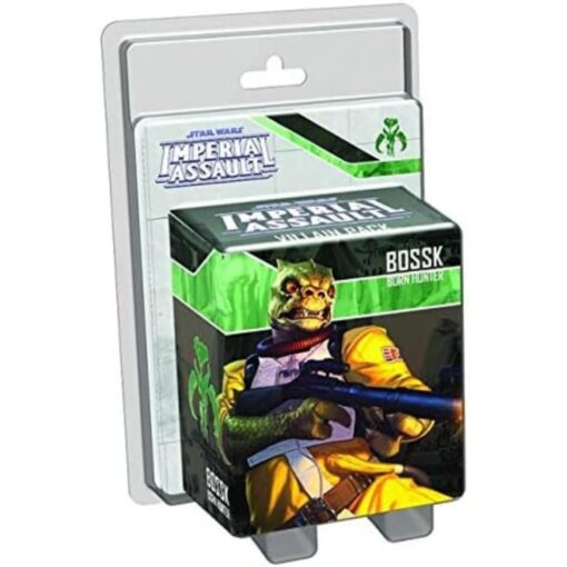 Star Wars Imperial Assault Board Game Bossk VILLAIN PACK - Epic Sci-Fi Miniatures Strategy Game for Kids and Adults, Ages 14+, 1-5 Players, 1-2 Hour Playtime, Made by Fantasy Flight Games