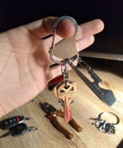Nite Ize KMT-11-R3 Easily attaches to an existing Chain or Strap DoohicKey Key Keychain Multi-Tool (1 Pack), One Size, Silver 31 61CXwNkyVKL