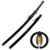 MAKOTO Handmade Practical Musashi Ring Samurai Katana Black Sword Sharp (Full Size Katana) 61 61CY378WXwL